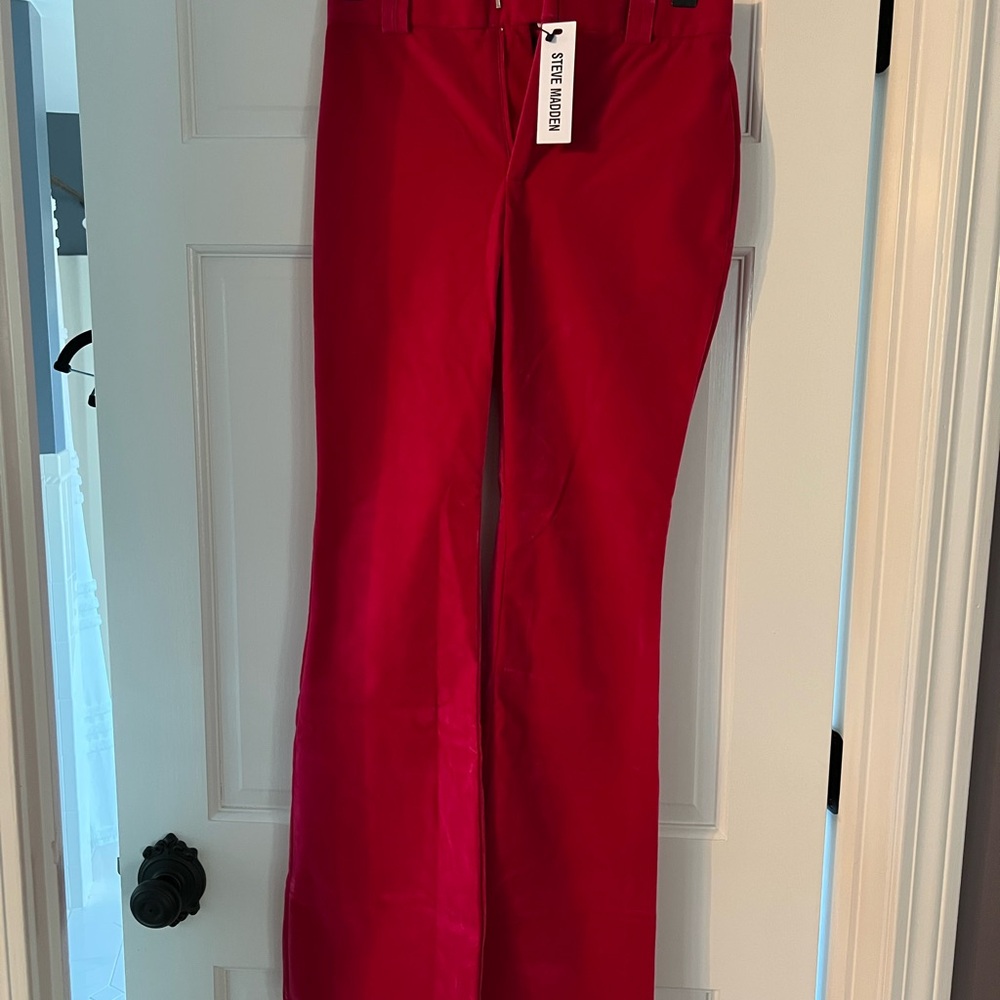 Steve Madden Bold Red Pants